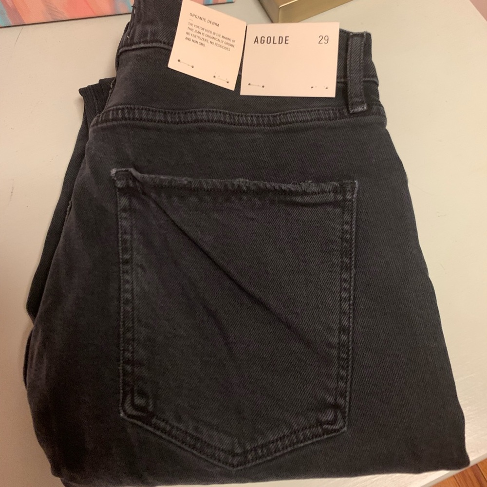 Agolde Toni Mid Rise Straight Jeans